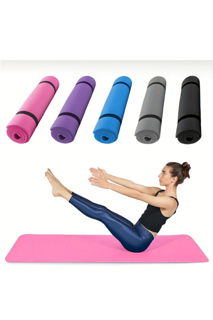 Premium Non-Slip Yoga Mat for Men & Women – Multi-Purpose Exercise & Gym Mat (72”x24”)