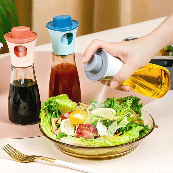Cooking Oil Sprayer – Glass Oil Spray Bottle for Kitchen, BBQ, Baking, Grilling, Vinegar & Sauce