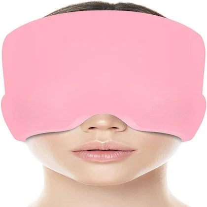 Migraine Relief Cap – Reusable Ice Gel Headache Hat for Migraine, Tension & Stress Relief (One Size Fits All, Random Color)